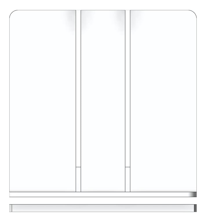 Front Image of FallProtection RigidRail SafetyLink XrailUltra Bracket WallMount