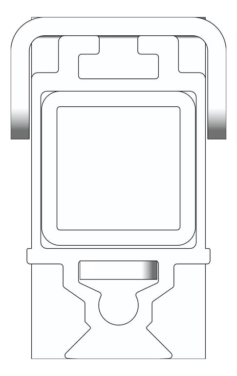 Left Image of FallProtection RigidRail SafetyLink XrailUltra EndGate