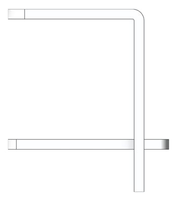 Front Image of FallProtection RigidRail SafetyLink XrailUltra End