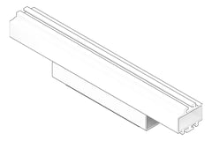 3D Documentation Image of FallProtection RigidRail SafetyLink XrailUltra Join LongSpan