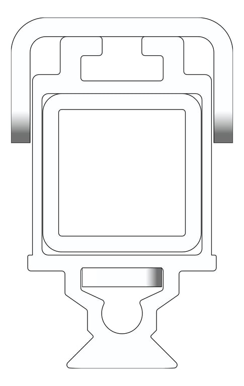Left Image of FallProtection RigidRail SafetyLink XrailUltra MidGate