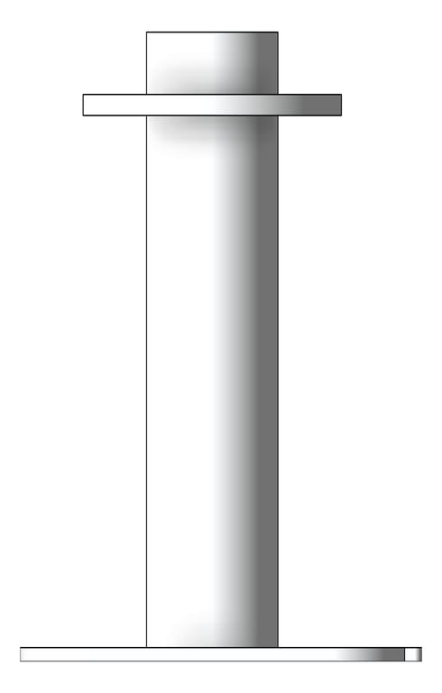 Left Image of FallProtection RigidRail SafetyLink XrailUltra Socket CastIn