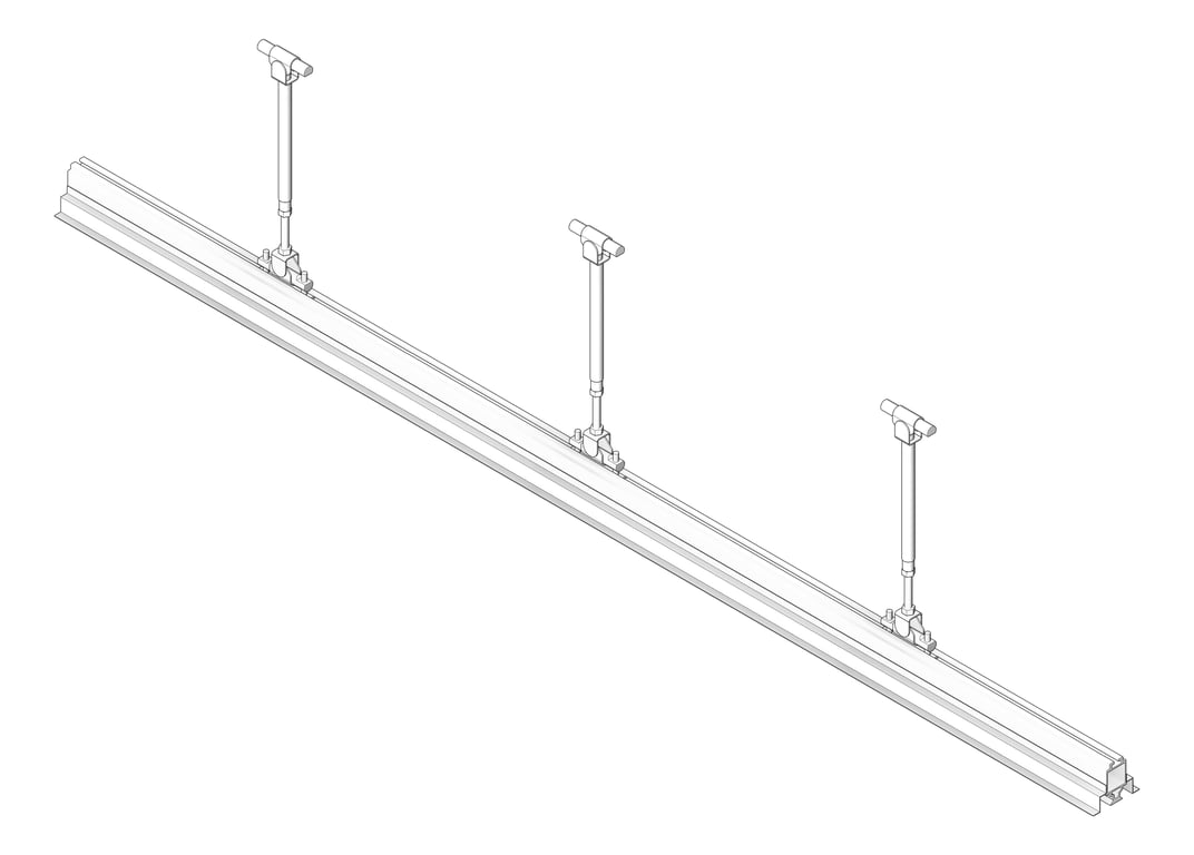 Navigate to FallProtection RigidRail SafetyLink XrailUltra SuspendedFix