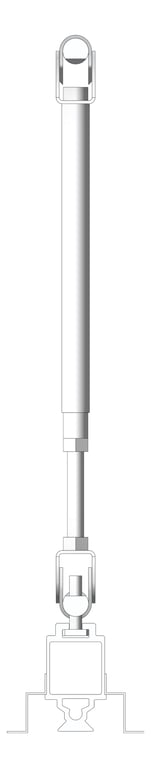 Left Image of FallProtection RigidRail SafetyLink XrailUltra SuspendedFix