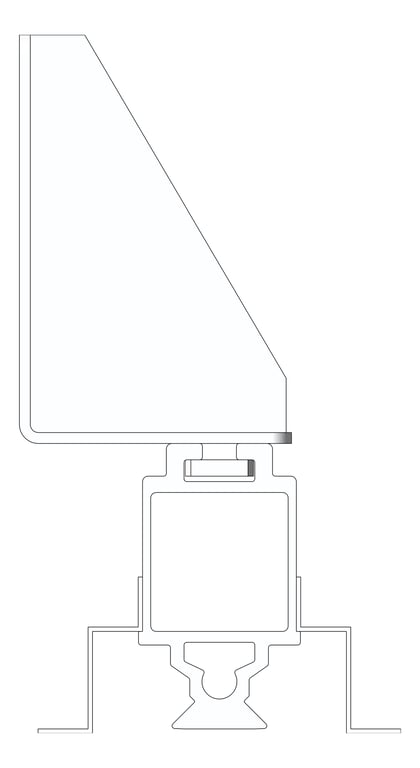 Left Image of FallProtection RigidRail SafetyLink XrailUltra WallFix