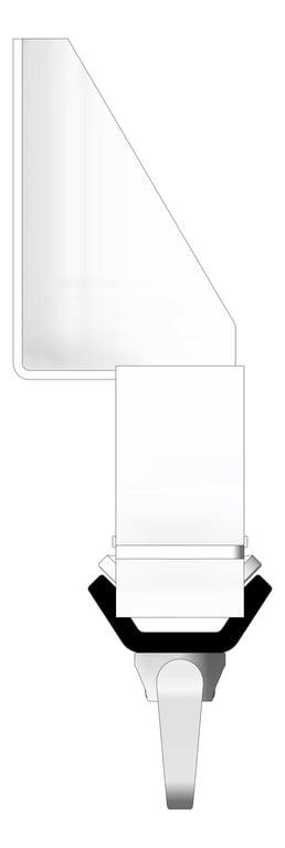 Left Image of FallProtection RigidRail SafetyLink XrailUltra WallMount