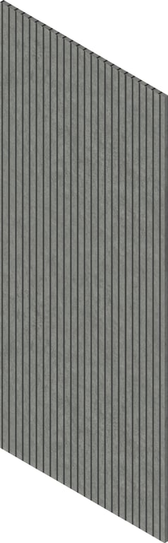 3D Presentation Image of Batten Acoustic Screenwood ModuloAcoustic Linea40 Group1 AbstractBronze Material