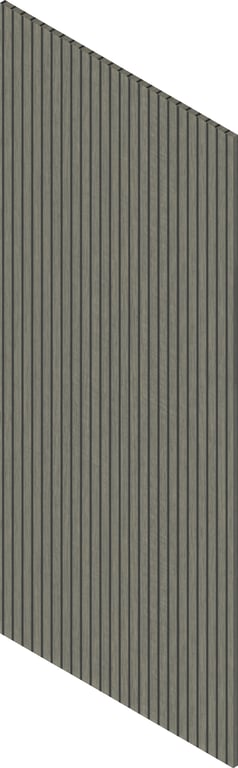 3D Presentation Image of Batten Acoustic Screenwood ModuloAcoustic Linea40 Group1 BlackMountain Material