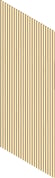 3D Presentation Image of Batten Acoustic Screenwood ModuloAcoustic Linea40 Group1 CalacuttaGold Material