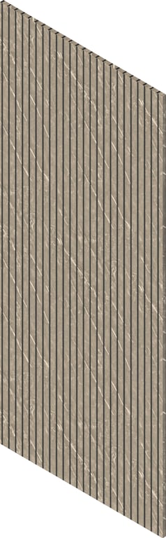 3D Presentation Image of Batten Acoustic Screenwood ModuloAcoustic Linea40 Group1 MidnightStone Material