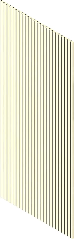 3D Presentation Image of Batten Acoustic Screenwood ModuloAcoustic Linea40 Group1 TheOaks Material
