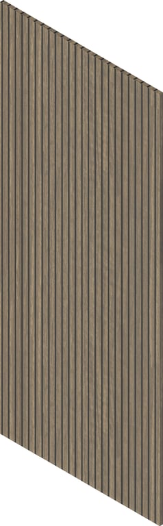 3D Presentation Image of Batten Acoustic Screenwood ModuloAcoustic Linea40 Group1 Windsor Material