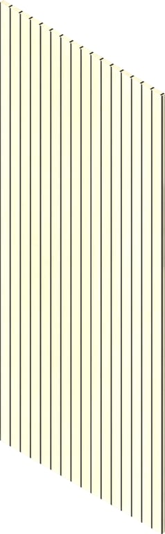 3D Presentation Image of Batten Acoustic Screenwood ModuloAcoustic Linea65 Group1 Balmoral Material