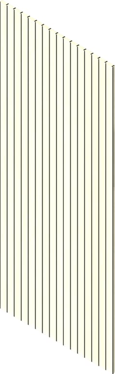 3D Presentation Image of Batten Acoustic Screenwood ModuloAcoustic Linea65 Group1 Cremorne Material