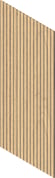 3D Presentation Image of Batten Acoustic Screenwood ModuloAcoustic Linea65 Group1 GumFlat Material