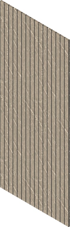 3D Presentation Image of Batten Acoustic Screenwood ModuloAcoustic Linea65 Group1 MidnightStone Material