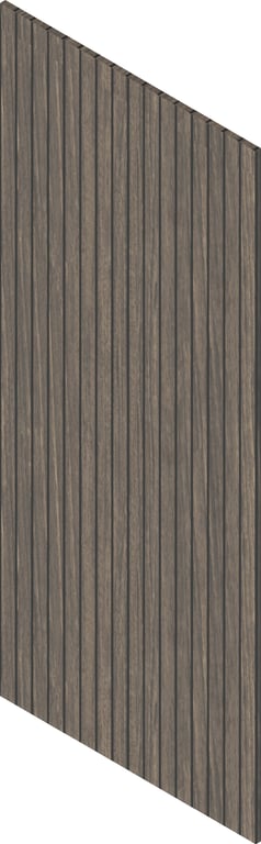3D Presentation Image of Batten Acoustic Screenwood ModuloAcoustic Linea65 Group1 Nutgrove Material