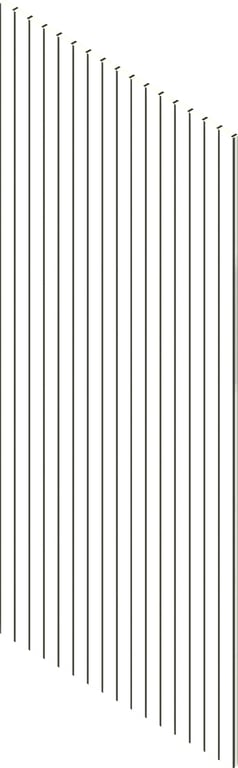 3D Presentation Image of Batten Acoustic Screenwood ModuloAcoustic Linea65 Group1 SterlingCalacatta Material