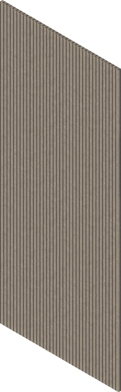 3D Presentation Image of Batten Acoustic Screenwood ModuloAcoustic Mesa Group1 AbstractBronze Material
