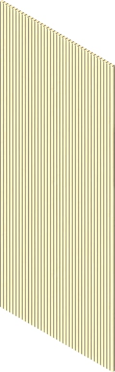 3D Presentation Image of Batten Acoustic Screenwood ModuloAcoustic Mesa Group1 AuchenFlower Material