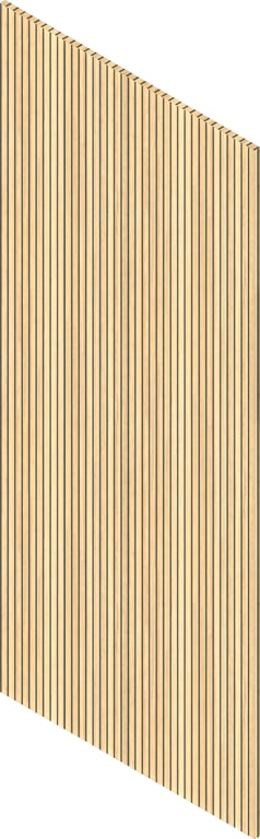 3D Presentation Image of Batten Acoustic Screenwood ModuloAcoustic Mesa Group1 ByronBlackbutt Material