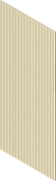 3D Presentation Image of Batten Acoustic Screenwood ModuloAcoustic Mesa Group1 Earlwood Material