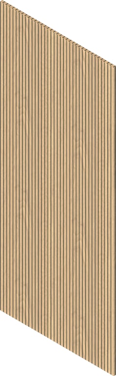 3D Presentation Image of Batten Acoustic Screenwood ModuloAcoustic Mesa Group1 GumFlat Material