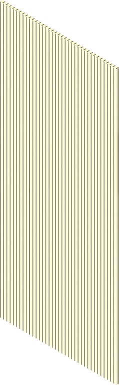 3D Presentation Image of Batten Acoustic Screenwood ModuloAcoustic Mesa Group1 Oakwood Material