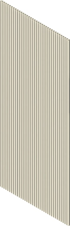 3D Presentation Image of Batten Acoustic Screenwood ModuloAcoustic Mesa Group1 Oyster Material