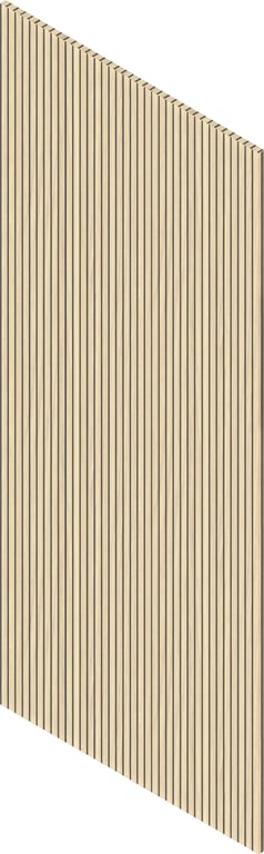 3D Presentation Image of Batten Acoustic Screenwood ModuloAcoustic Mesa Group1 Tablelands Material