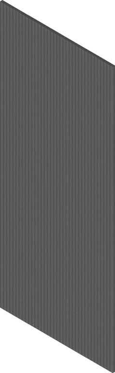 3D Presentation Image of Panel Acoustic Screenwood ModuloAcoustic Louvre Group1 BlackMountain Material