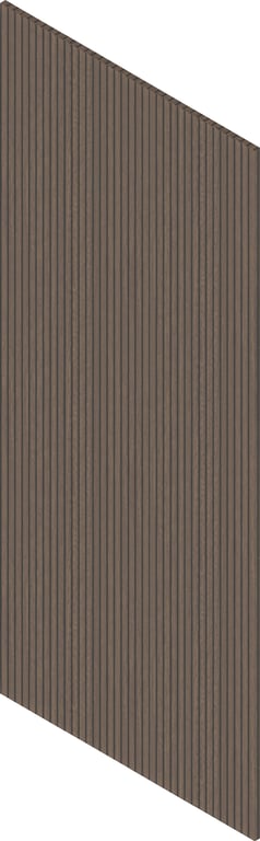 3D Presentation Image of Panel Acoustic Screenwood ModuloAcoustic Louvre Group1 BoxWood Material