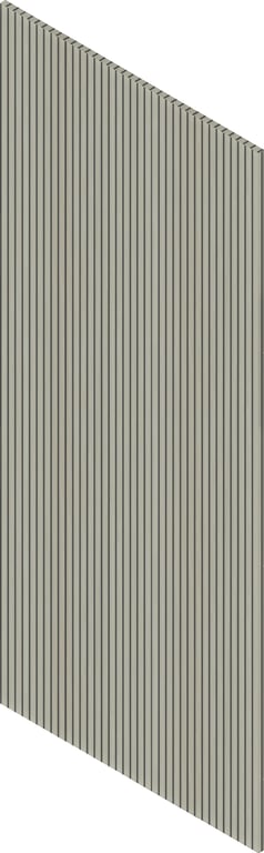 3D Presentation Image of Panel Acoustic Screenwood ModuloAcoustic Louvre Group1 Cremorne Material