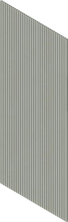 3D Presentation Image of Panel Acoustic Screenwood ModuloAcoustic Louvre Group1 VanillaBean Material