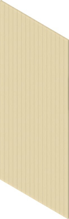 3D Presentation Image of Batten Acoustic Screenwood ModuloAcoustic Linea65 Group1 AuchenFlower Material