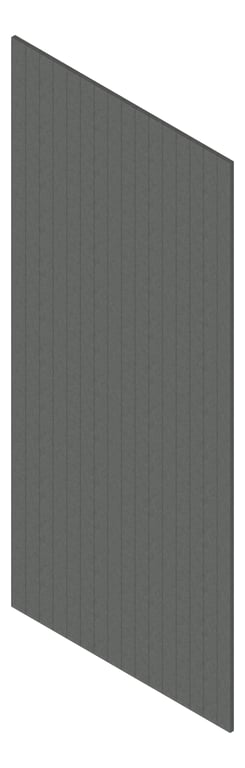 3D Presentation Image of Batten Acoustic Screenwood ModuloAcoustic Linea65 Group1 Titanium Material