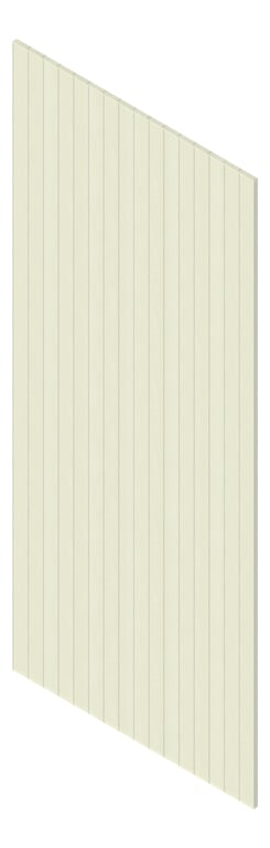 3D Presentation Image of Batten Acoustic Screenwood ModuloAcoustic Linea65 Group1 VanillaBean Material