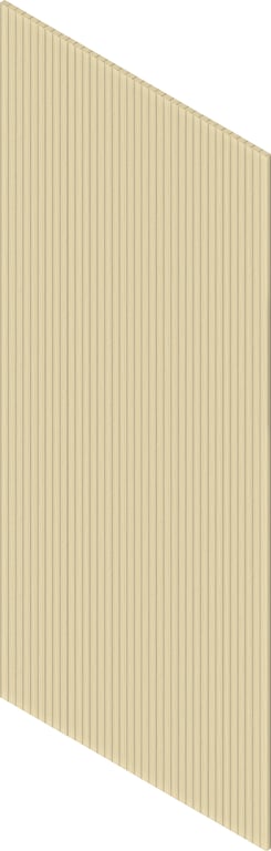 3D Presentation Image of Batten Acoustic Screenwood ModuloAcoustic Mesa Group1 AuchenFlower Material