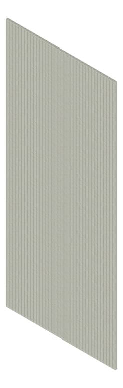 3D Presentation Image of Batten Acoustic Screenwood ModuloAcoustic Mesa Group1 CalacuttaGold Material