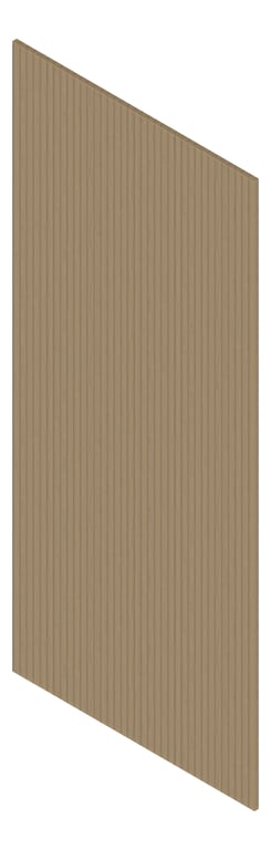 3D Presentation Image of Batten Acoustic Screenwood ModuloAcoustic Mesa Group1 ClassicAmericanOak Material