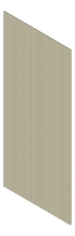 3D Presentation Image of Batten Acoustic Screenwood ModuloAcoustic Mesa Group1 Oakwood Material