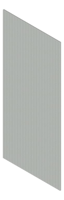 3D Presentation Image of Batten Acoustic Screenwood ModuloAcoustic Mesa Group1 SterlingCalacatta Material