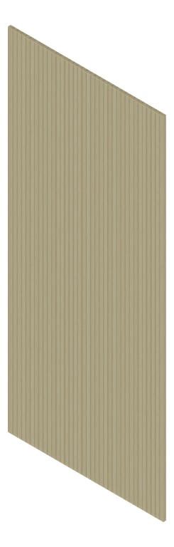 3D Presentation Image of Batten Acoustic Screenwood ModuloAcoustic Mesa Group1 WhiteMountainOak Material