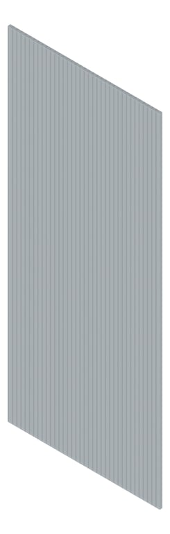 3D Presentation Image of Batten Acoustic Screenwood ModuloAcoustic Mesa Group1 WhiteSilk Material