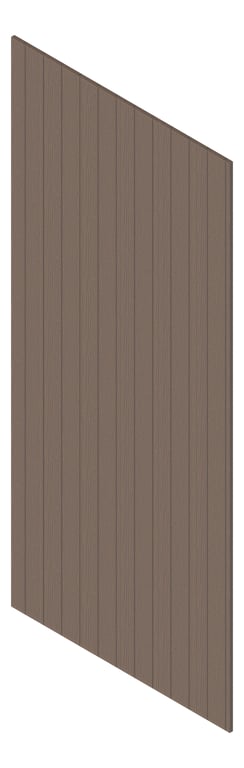 3D Presentation Image of Board Groove Screenwood ModuloFR Groove100 Group2 Hollywood Material