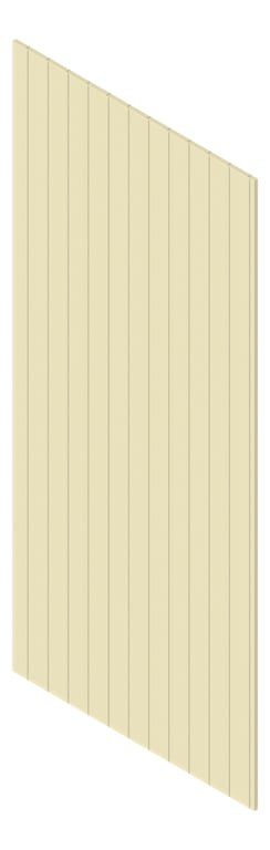 3D Presentation Image of Board Groove Screenwood ModuloFR Groove100 Group2 Oakwood Material