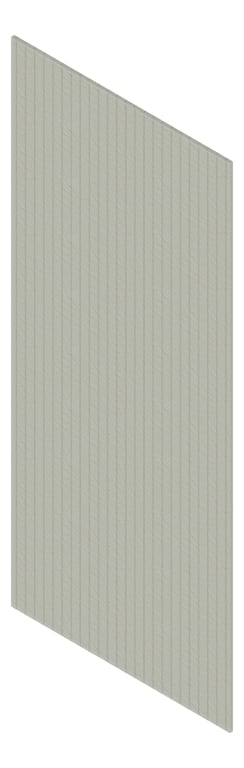 3D Presentation Image of Board Groove Screenwood ModuloFR Groove50 Group2 CalacuttaGold Material