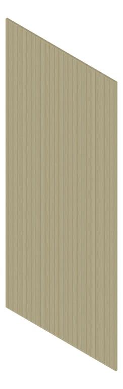 3D Presentation Image of Board Groove Screenwood ModuloFR Groove50 Group2 WhiteMountainOak Material