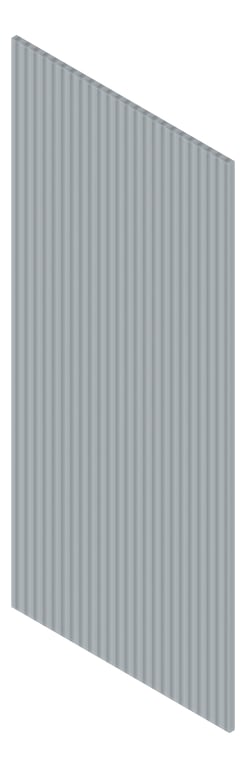 3D Presentation Image of Board Groove Screenwood ModuloGroup1 Arc Group1 WhiteSilk Material