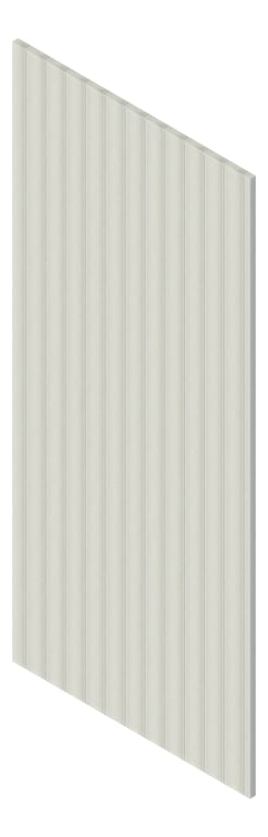 3D Presentation Image of Board Groove Screenwood ModuloGroup1 Flute Group1 BrushedOpal Material